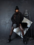 ELYNDI extended wool sweater - BLACK PRE-ORDER